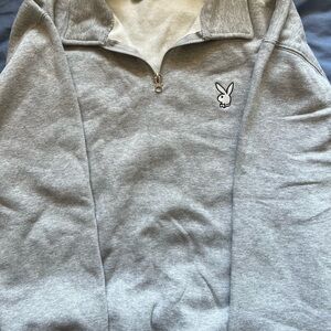 Playboy Quarter Zip Pullover